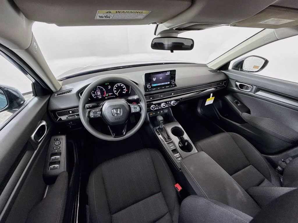 2026 Blue Lagoon Pearl Honda Civic LX FWD Sedan