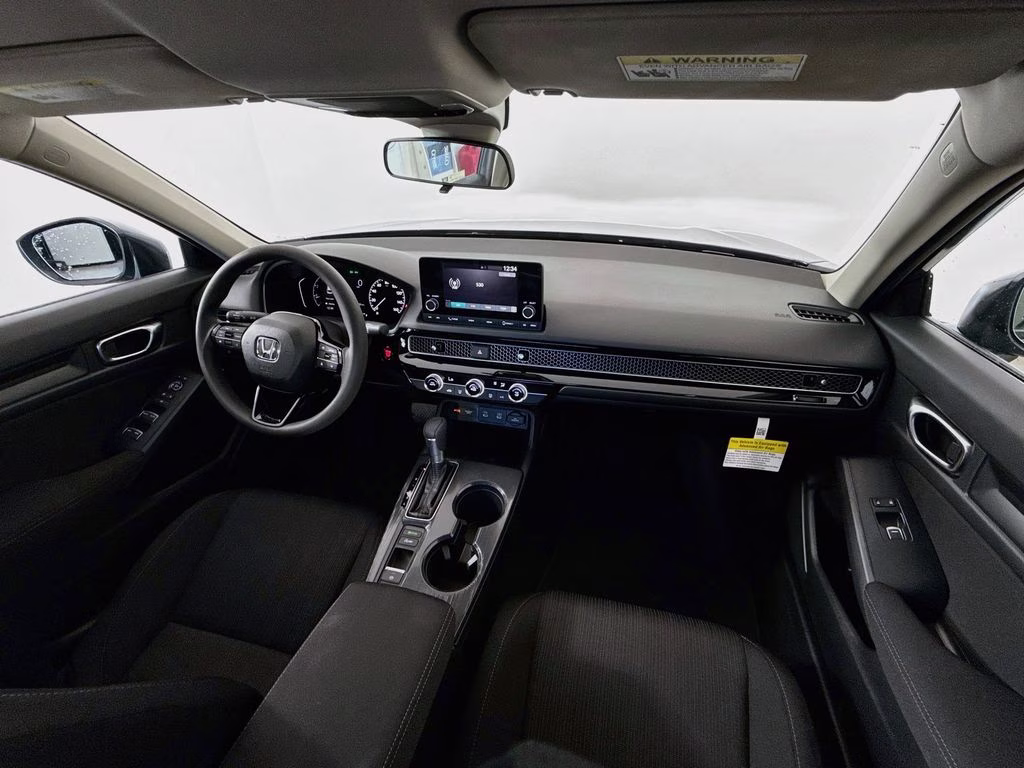 2026 Blue Lagoon Pearl Honda Civic LX FWD Sedan