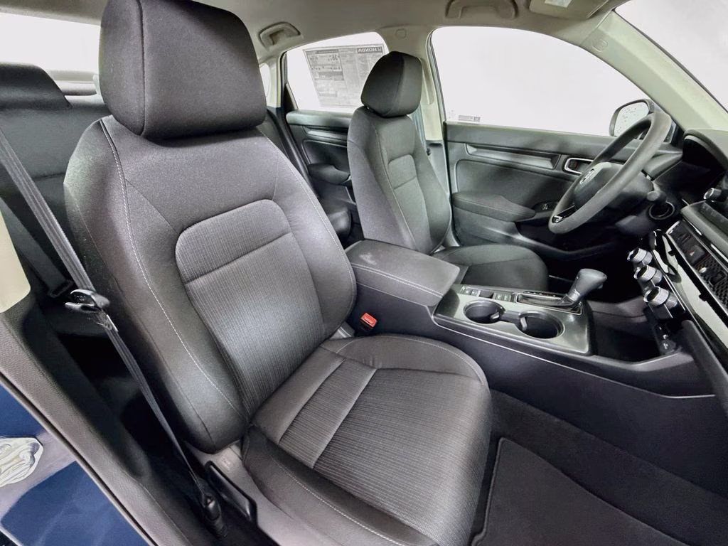 2026 Blue Lagoon Pearl Honda Civic LX FWD Sedan