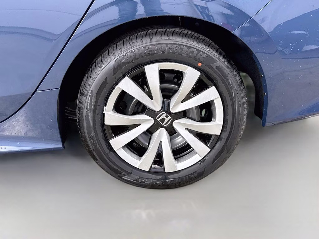 2026 Blue Lagoon Pearl Honda Civic LX FWD Sedan