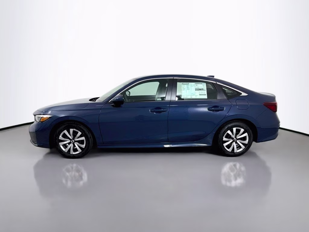 2026 Blue Lagoon Pearl Honda Civic LX FWD Sedan