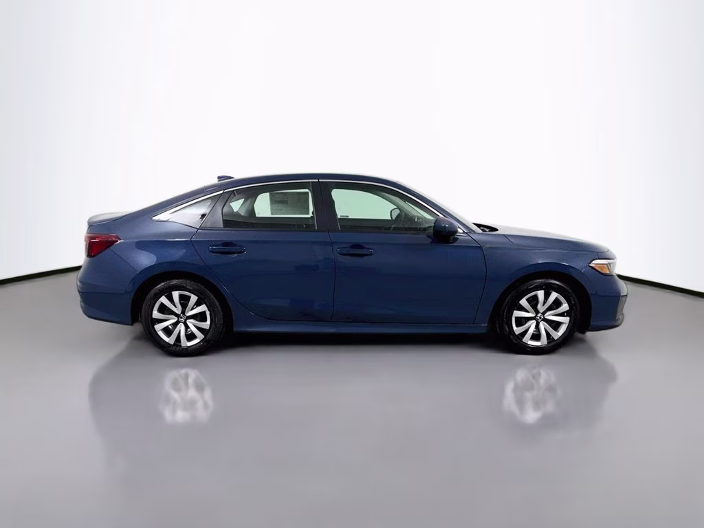2026 Blue Lagoon Pearl Honda Civic LX FWD Sedan