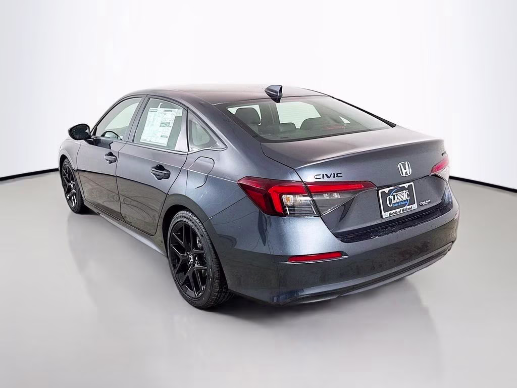 2026 Meteorite Gray Metallic Honda Civic Sport FWD Sedan