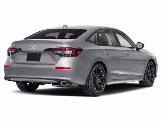 2026 Solar Silver Metallic Honda Civic Sport FWD Sedan