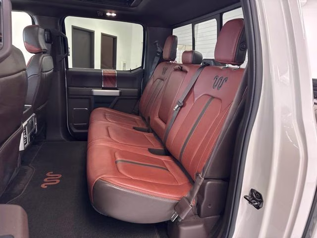 2018 White Platinum Metallic Tri-Coat Ford F-150 King Ranch 4X4 Truck