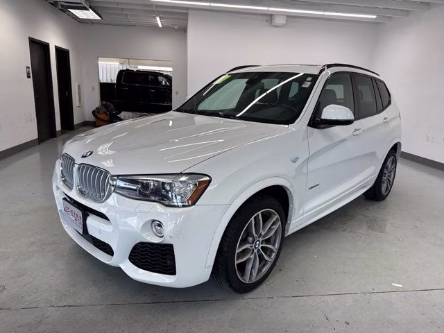 2017 Alpine White BMW X3 xDrive35i AWD SUV