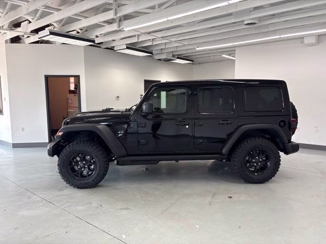 2026 Black Clearcoat Jeep Wrangler Willys 4X4 SUV