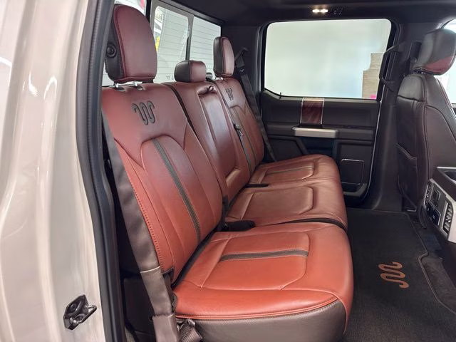 2018 White Platinum Metallic Tri-Coat Ford F-150 King Ranch 4X4 Truck