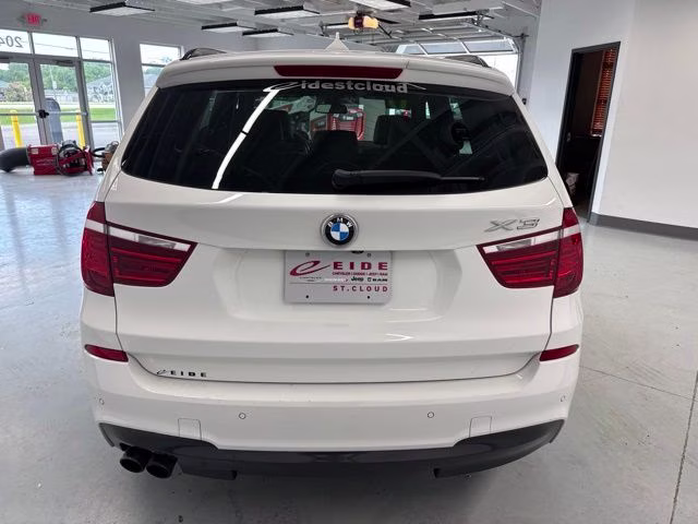 2017 Alpine White BMW X3 xDrive35i AWD SUV
