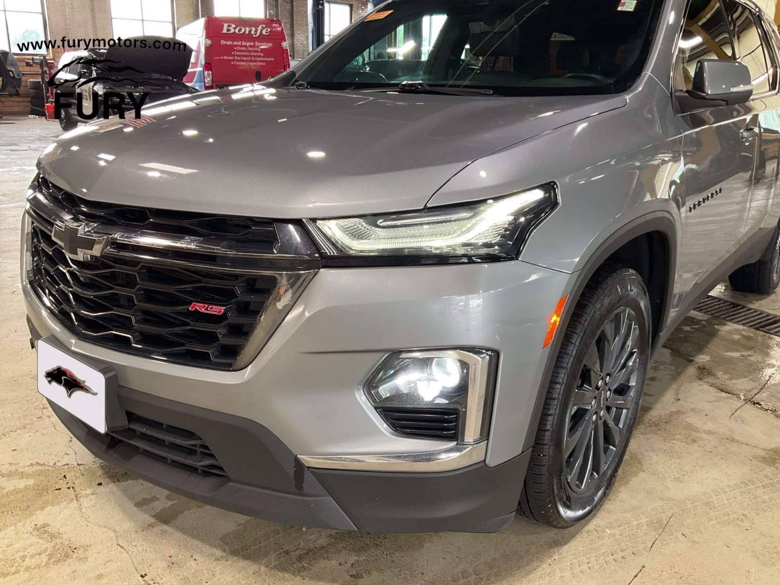 2023 Sterling Gray Metallic Chevrolet Traverse RS AWD SUV
