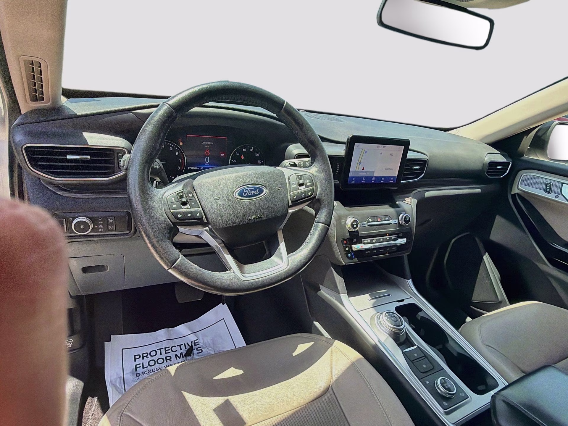 2020 Iconic Silver Metallic Ford Explorer Limited 4X4 SUV
