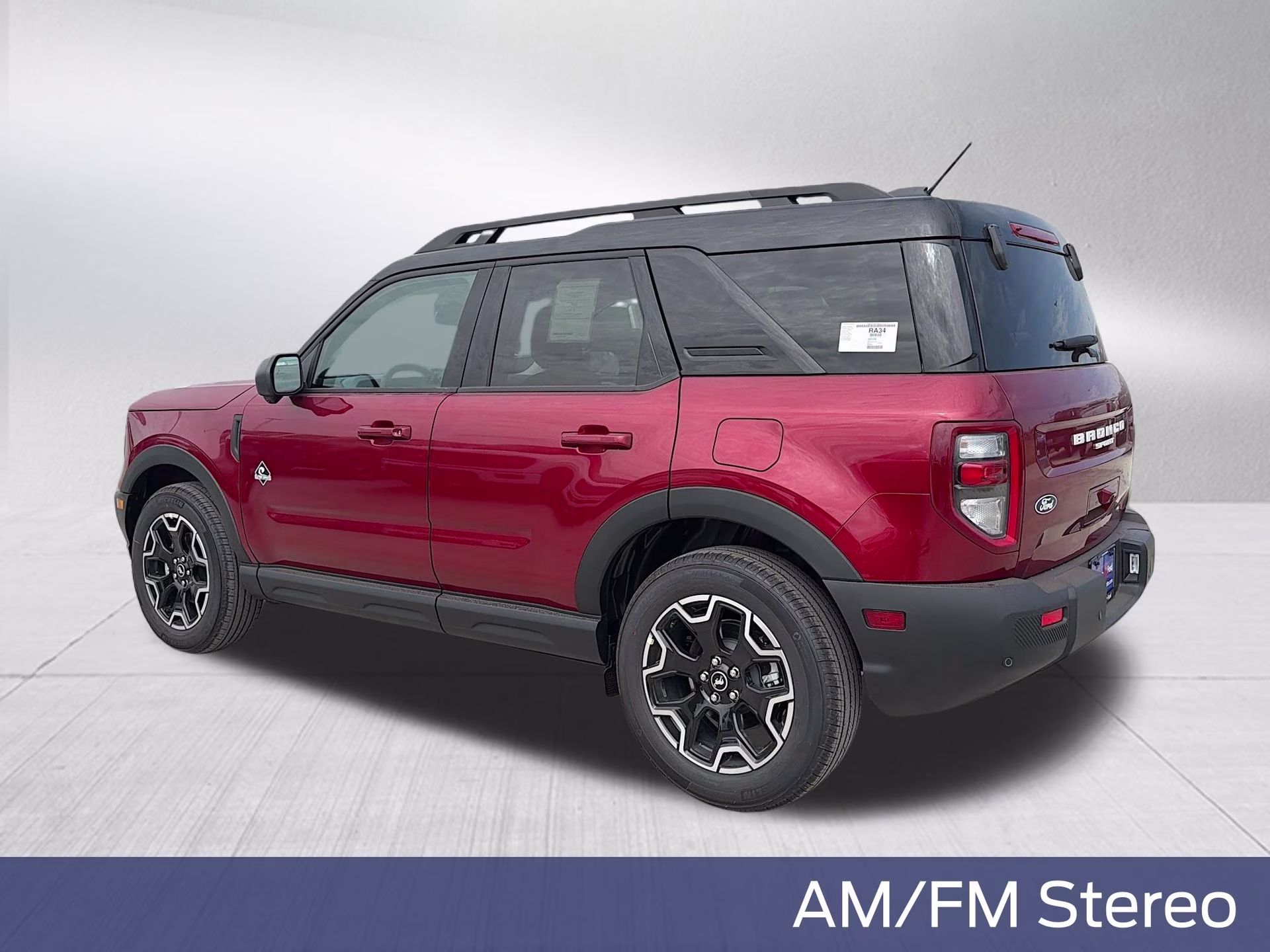2026 Ruby Red Metallic Tinted Clearcoat Ford Bronco Sport Outer Banks 4X4 SUV