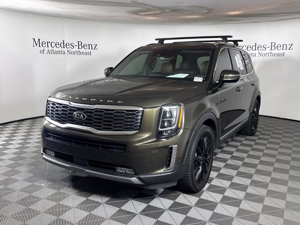 2021 Dark Moss Kia Telluride SX AWD SUV