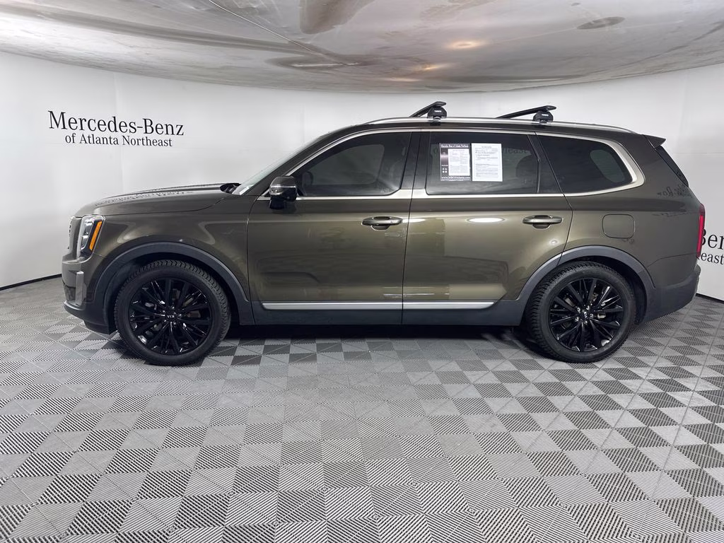 2021 Dark Moss Kia Telluride SX AWD SUV