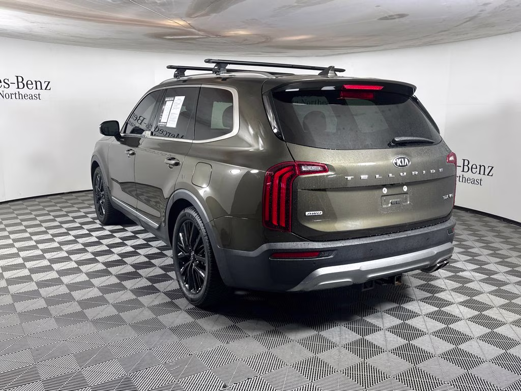 2021 Dark Moss Kia Telluride SX AWD SUV