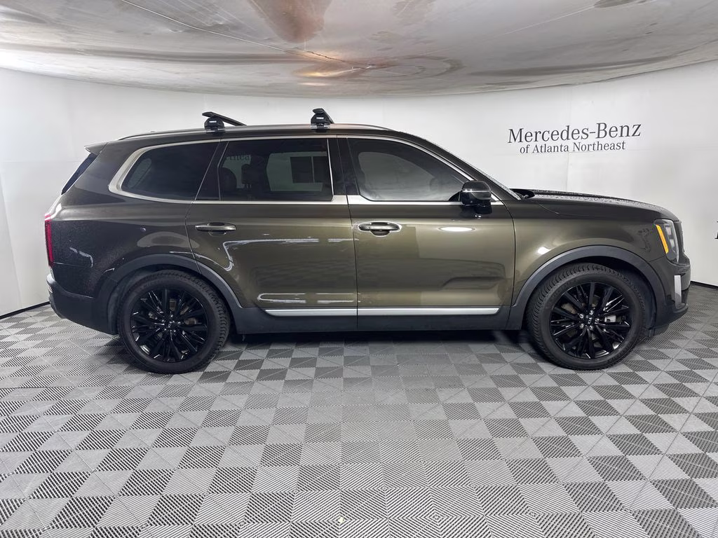 2021 Dark Moss Kia Telluride SX AWD SUV