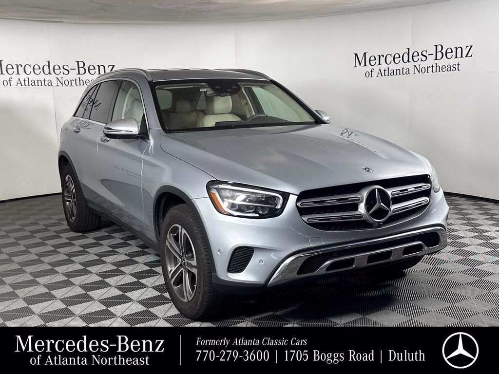2021 Iridium Silver Metallic Mercedes-Benz GLC GLC 300 RWD SUV