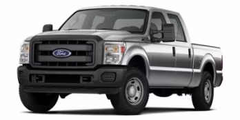 2015 White Ford Super Duty F-350 SRW Lariat 4X4 Truck
