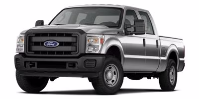 2015 White Ford Super Duty F-350 SRW 4X4 Truck