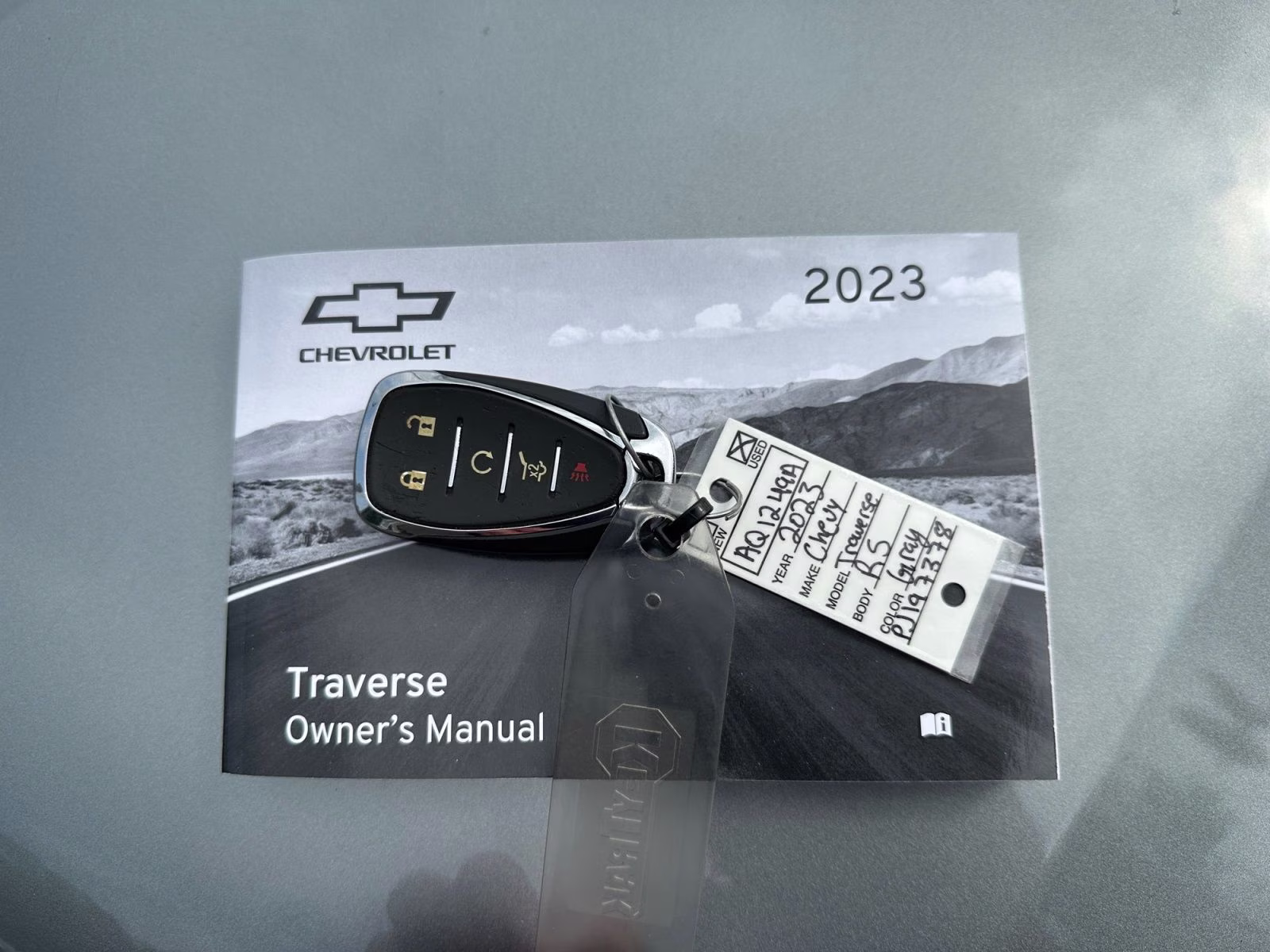 2023 Sterling Gray Metallic Chevrolet Traverse RS AWD SUV