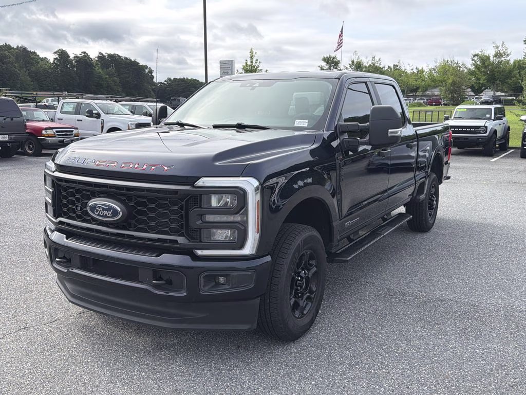 2024 Blue Metallic Ford Super Duty F-250 SRW XL 4X4 Truck