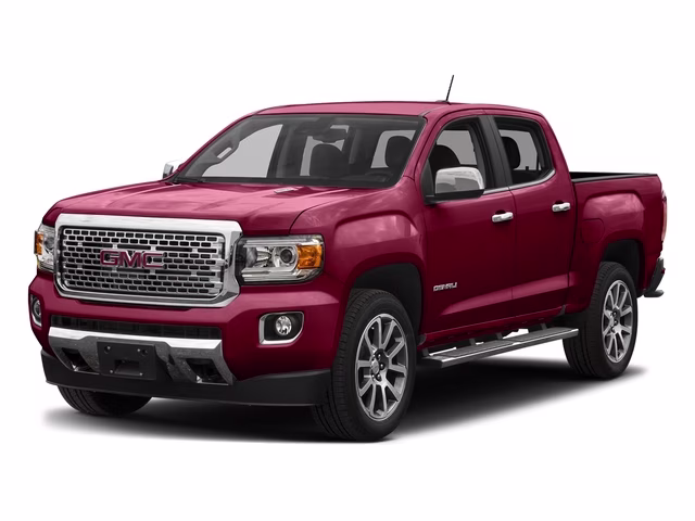 2017 Red Quartz Tintcoat GMC Canyon Denali 4X4 Truck