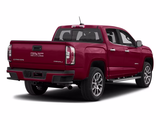 2017 Red Quartz Tintcoat GMC Canyon Denali 4X4 Truck