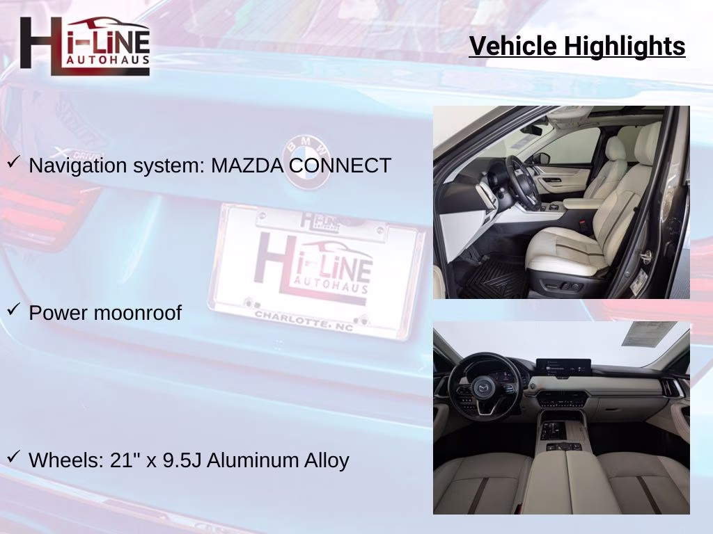 2024 Machine Gray Metallic Mazda CX-90 PHEV Premium Plus AWD SUV