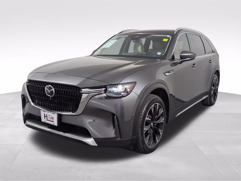 2024 Machine Gray Metallic Mazda CX-90 PHEV Premium Plus AWD SUV
