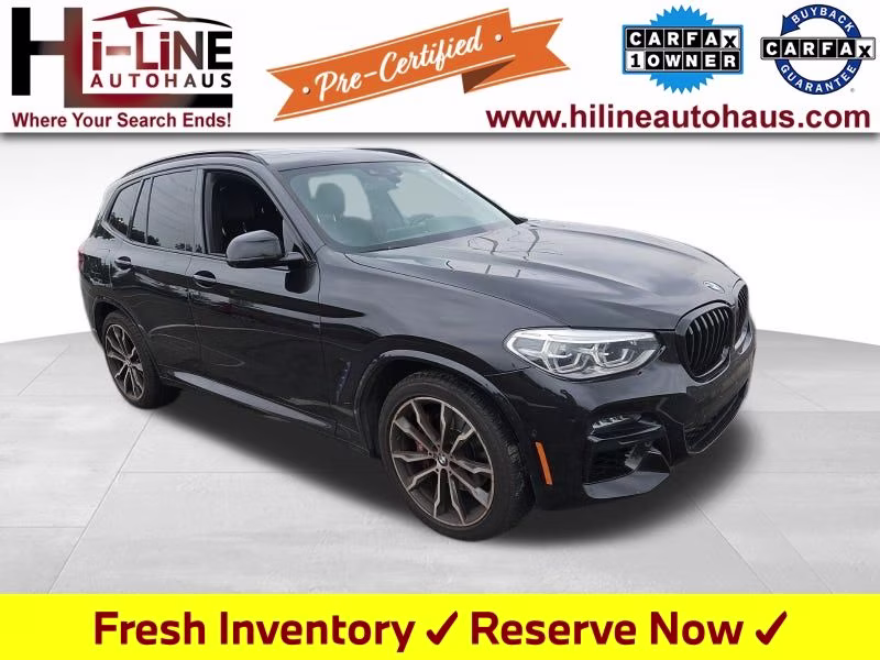 2021 Black Sapphire Metallic BMW X3 M40i AWD SUV