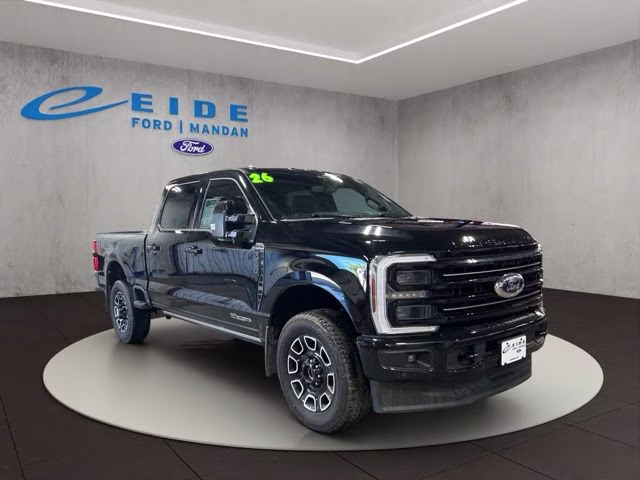 2026 Black Ford Super Duty F-250 SRW Platinum 4X4 Truck