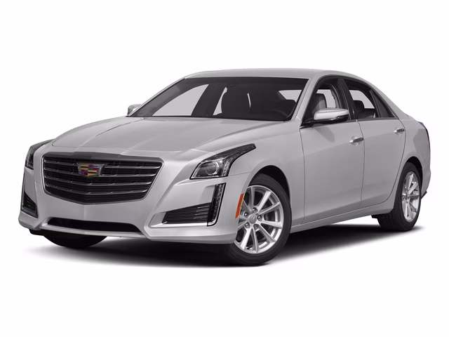 2018 Radiant Silver Metallic Cadillac CTS 2.0L Turbo Luxury RWD Sedan
