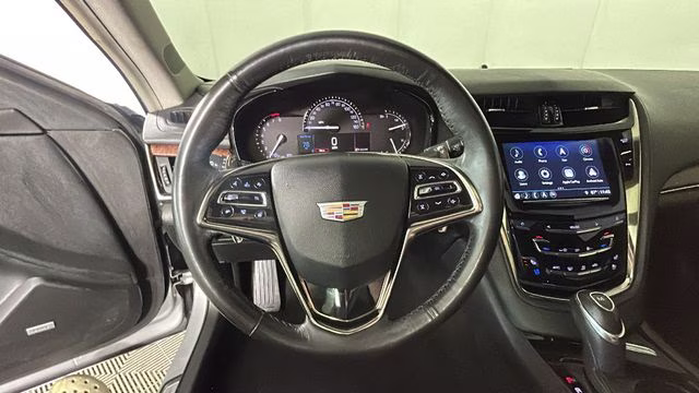 2018 Radiant Silver Metallic Cadillac CTS 2.0L Turbo Luxury RWD Sedan