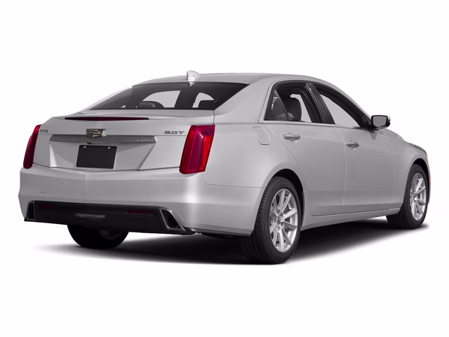 2018 Radiant Silver Metallic Cadillac CTS 2.0L Turbo Luxury RWD Sedan
