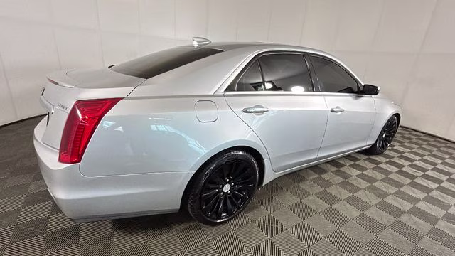 2018 Radiant Silver Metallic Cadillac CTS 2.0L Turbo Luxury RWD Sedan