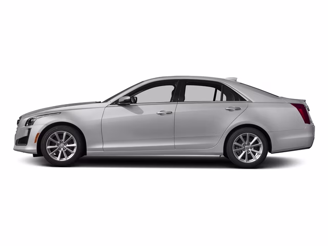2018 Radiant Silver Metallic Cadillac CTS 2.0L Turbo Luxury RWD Sedan