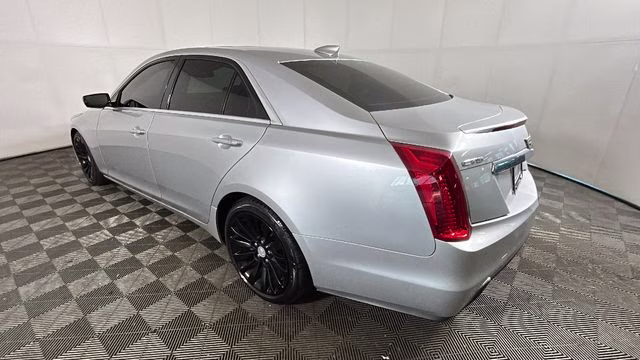 2018 Radiant Silver Metallic Cadillac CTS 2.0L Turbo Luxury RWD Sedan