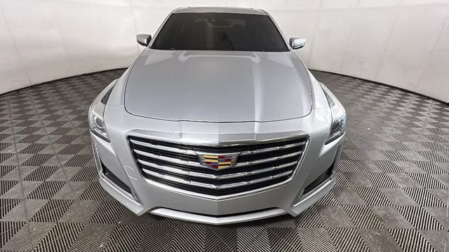 2018 Radiant Silver Metallic Cadillac CTS 2.0L Turbo Luxury RWD Sedan