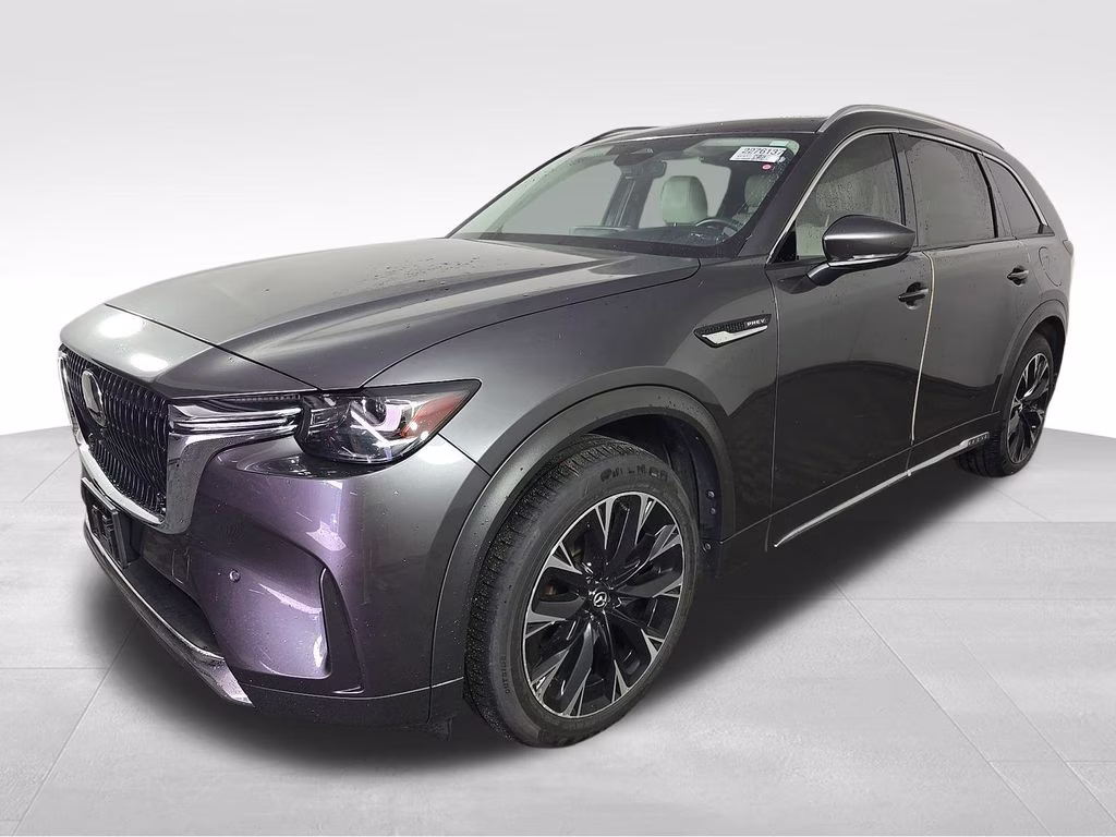 2024 Machine Gray Metallic Mazda CX-90 PHEV Premium Plus AWD SUV