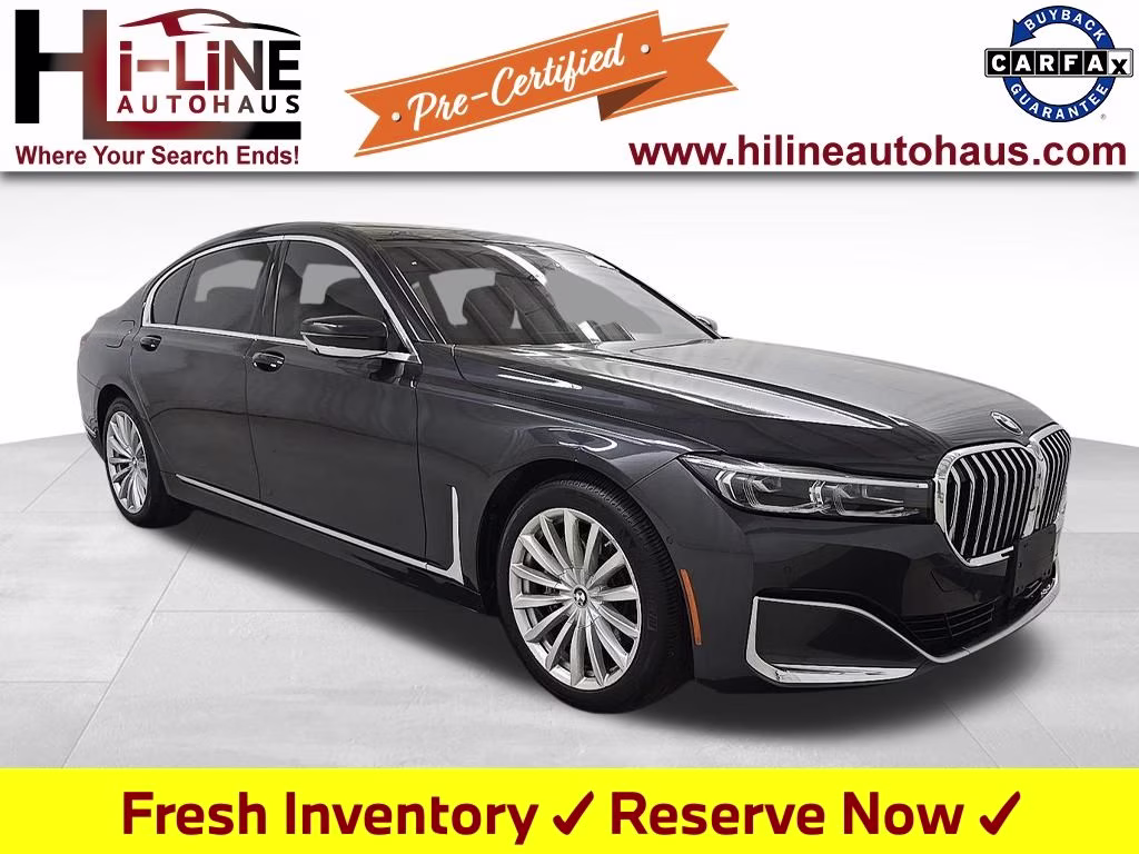 2022 Dark Graphite Metallic BMW 7 Series 740i xDrive AWD Sedan