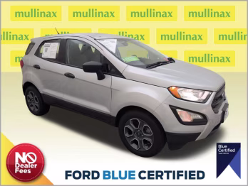 2021 Moondust Silver Metallic Ford EcoSport S FWD SUV