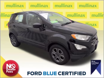 2021 Shadow Black Ford EcoSport S FWD SUV