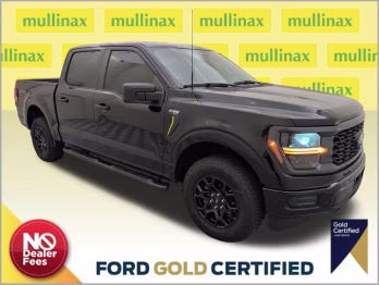 2025 Agate Black Metallic Ford F-150 STX 4X4 Truck
