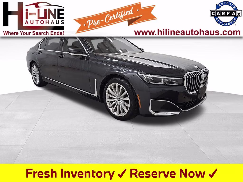2022 Dark Graphite Metallic BMW 7 Series 740i xDrive AWD Sedan