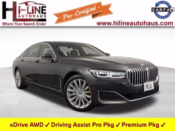 2022 Dark Graphite Metallic BMW 7 Series 740i xDrive AWD Sedan