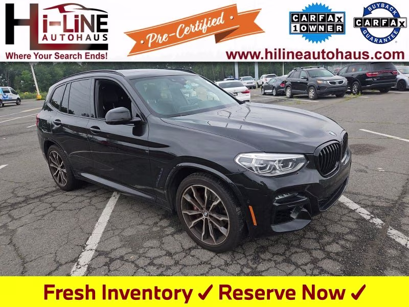 2021 Black Sapphire Metallic BMW X3 M40i AWD SUV