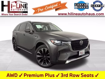 2024 Machine Gray Metallic Mazda CX-90 PHEV Premium Plus AWD SUV