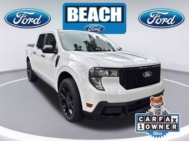 2025 Oxford White Ford Maverick XLT AWD Truck