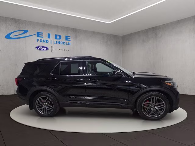 2025 Agate Black Metallic Ford Explorer ST 4X4 SUV