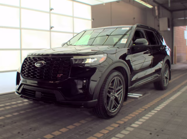 2025 Agate Black Metallic Ford Explorer ST 4X4 SUV